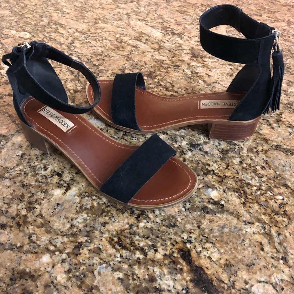 Steve Madden Darcie Bock Heel Sandal